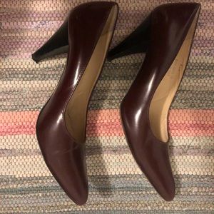 Oxblood coach classic heels 8.5